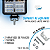 PAR FAROL DE MILHA QUADRADO COM DRL 126W SCP-1126S - Imagem 4