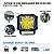 PAR FAROL DE MILHA LONGO ALCANCE 60W COM DRL SCP-6996 - Imagem 3