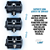 PAR FAROL DE MILHA LED 60W 8D DUAL COLOR SCP-0960DC - Imagem 6