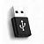 ADAPTADOR OTG USB C PRETO - Imagem 1