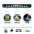 BARRA DE LED 12" RETA 50W ILUMINAÇÃO BRANCA DRL RGB LINHA DESIGN SCP-6050RGB - Imagem 3
