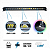 BARRA DE LED LINHA DESIGN COM DRL RGB 100w 22" - Imagem 3
