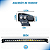 BARRA DE LED 22" RETA 100W ILUMINAÇÃO BRANCA DRL RGB LINHA DESIGN SCP-6100RGB - Imagem 9