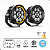 FAROL MOTO 4,5" COM DRL 44W / 108W SCP-4940 - Imagem 3