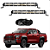 PAR BARRAS 28,5CM 78W ILUMINAÇÃO BRANCA COM CHICOTE LINHA SUPER SLIM ENCAIXE PERFEITO NO OVER BUMPER NOVA TRITON KATANA 2026 - Imagem 1