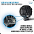 PAR FAROL DE MILHA 6,5" 90W ILUMINAÇÃO BRANCA DRL ÂMBAR SCP-6590 - Imagem 4