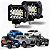 Par Farol Led 120w 9.9cm Quadrado 8D - Imagem 1