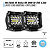 Par Farol Led 120w 9.9cm Quadrado 8D - Imagem 2