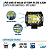 Par Farol Led 120w 9.9cm Quadrado 8D - Imagem 3