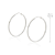 Brinco Argola Lisa em Prata 925 – 4,0 cm - Imagem 4