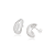 Brinco de Prata 925 Gota Pequena com Zircônias - Imagem 5