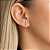 Brinco Ear Hook Torcido em Prata 925 - Imagem 2