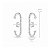 Brinco Ear Hook Torcido em Prata 925 - Imagem 4