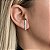 Brinco Ear Hook Zircônias em Prata 925 - Imagem 2