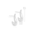 Brincos Gota Pequena com Leve Curvatura em Prata 925 - Imagem 2