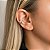 Piercing Fake Dois Aros com Zircônias em Prata 925 - Imagem 2
