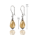 Brinco Quartzo Rutilado Gota em Prata 925 - Imagem 2