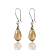 Brinco Quartzo Rutilado Gota em Prata 925 - Imagem 1