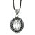 Pingente Cristal Oval Prata 925 - Imagem 1