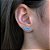 Brinco Ear Cuff Zircônia Azul - Imagem 2
