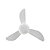 Ventilador Teto Fenix 3 Pas Branco 127V Ventisol - Imagem 2