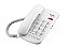 Telefone de Mesa com Fio TCF200 Branco Elgin - Imagem 1