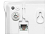 Telefone de Mesa com Fio TCF200 Branco Elgin - Imagem 3