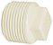 Plug Rosca 1/2 Branco Amanco - Imagem 1