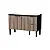 Gabinete Colibri 1,20m preto / tamarindo Cozimax - Imagem 1