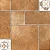 Piso 50X50 Grecia Marrom HD Marcela - cx2,500 - Imagem 1