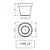 Vaso Plastico Unique Chumbo N12 Japi - Imagem 2