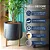 Vaso Plastico Decore 33 Cilindrico Chumbo Japi - Imagem 4