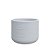 Vaso Plastico Lagoon 33 Off White Japi - Imagem 1
