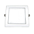 Painel Plafon Led Embutir Quadrado 12W Branco 6500K Ourolux - Imagem 2