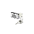 Cilindro Yale 53Mm Py Com Parafusos 2 Chaves Cromado Soprano - Imagem 1