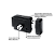 Fechadura Elétrica Reversível Bipartido 12V Ros40 Preto Soprano - Imagem 1