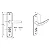 Fechadura Popline Esp26 Cromado Externa (B40Xe53) Soprano - Imagem 5