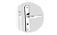 Fechadura Popline Esp26 Cromado Banheiro (B40Xe53) Soprano - Imagem 1