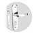 Fechadura Pali Esp43 Py53 Cromado Externa (B40Xe53) Soprano - Imagem 1