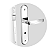 Fechadura Pali Esp43 Cromado Banheiro (B40Xe53) Soprano - Imagem 1