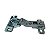 Dobradiça Armario Aço Cromado 35mm Grande Com Parafuso 1Pc Dpm04 Fixtil - Imagem 1