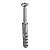 Parafuso Madeira 3.9X32 Panela Com Bucha 6mm 30Pcs Ppb/32 Peg&Fixe - Imagem 1