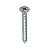 Parafuso Atarraxante 4.8X50 Chata Com Parafuso 30Pcs Ppc/39 Peg&Fixe - Imagem 1