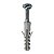 Parafuso Madeira 4.8X40 Chata Com Bucha 8mm 3Pcs Spmb08 Peg&Fixe - Imagem 1