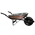 Carrinho De Mão Galvanizado 60L 1014 Pneu Camara Schneider - Imagem 1