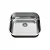 Cuba Inox N3 Plus Plido 40X34X14 Cm Com Valvula Ghelplus - Imagem 1