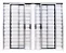 Veneziana Aluminio 6 Folhas 100X120 Brilhante Dl Esquadrias - Imagem 1