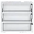 Vitro Aluminio Basculante 60x80 Branco Vidro Canelado 1487 Janellot - Imagem 1