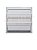 Vitro Aluminio Basculante 60x80 Branco Vidro Canelado 1487 Janellot - Imagem 4