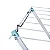 Varal de Chão Aço Slim 0,79m 6104 Mor - Imagem 7